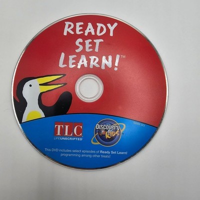 Ready Set Learn! TLC Discovery Kids DVD Cartoon Paz the Penguin