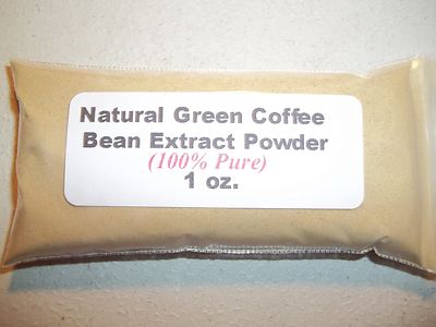 1 oz. (28 grams) Green Coffee Bean Extract Powder (100% Pure)