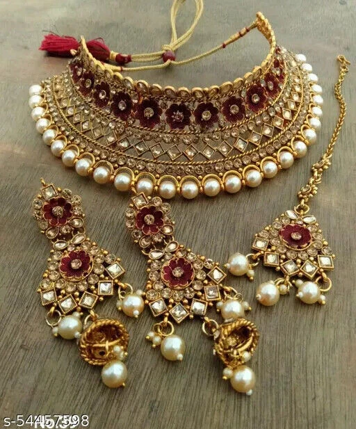 New model wedding jewellery set sale