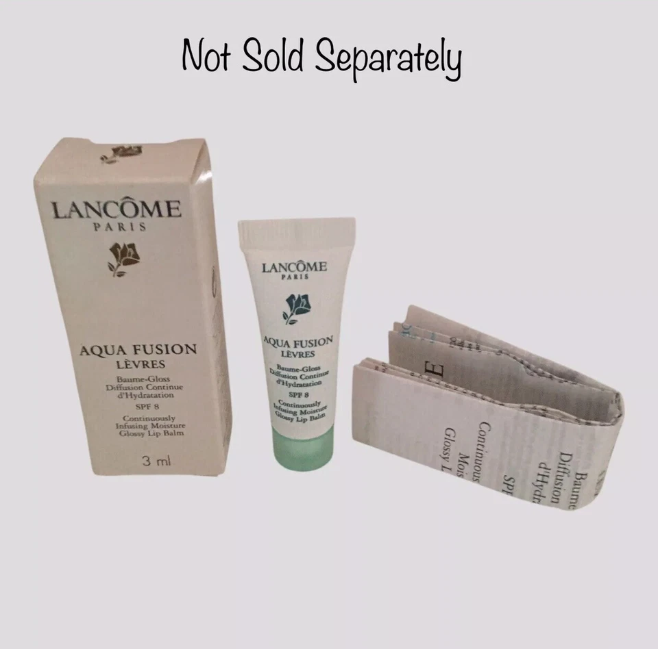 Lote Lancome: Milk Comfort - Bálsamo labial Aqua Fusion - Leche limpiadora - Mascarilla refrescante Foto 2 de 4
