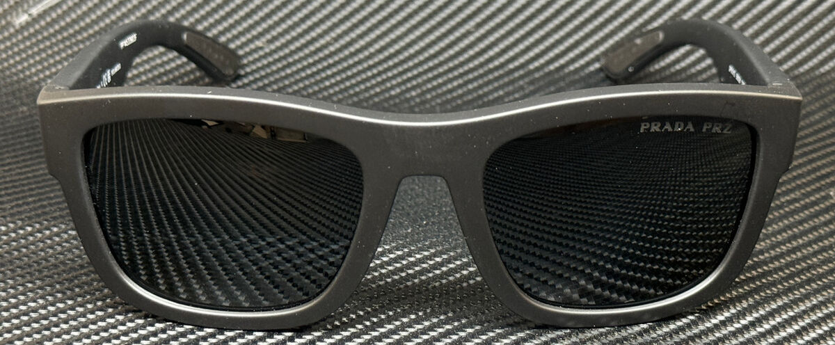 PRADA LINEA ROSSA PS 01ZS DG002G Black Grey Polarized 56 mm PRADA LINEA ROSSA PS 01ZS DG002G Black Grey Polarized 56 mm