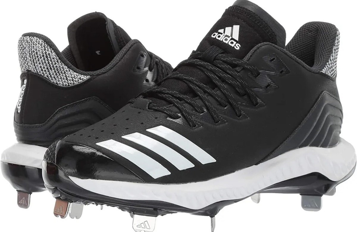 Adidas Icon Bounce Baseball Shoes Men\'s Size 12 Metal Cleats CG5241 New Adidas Icon Bounce Low Metal Baseball Cleats Mens Size 7.5  main image 4