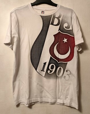 ベシクタシュ　トルコリーグ　BJK 1903 記念ホワイトシャツ Puma s-l400.jpg