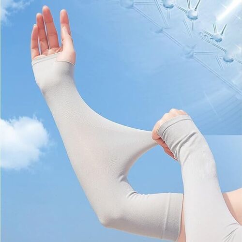3 Pairs Cooling Arm Sleeves Cover UV Sun Protection Sports Outdoor For Men Women - Picture 9 of 14