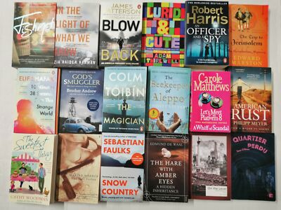 6 New Fiction Books Collection Set Fiction