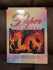 Paper Sculpture 2495 Paper Dragon Kit. New. Boxed. Instructions Inc.