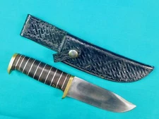 Vintage Japan Japanese Hibben Design Elmer Keith Skinner Bowie Hunting Knife