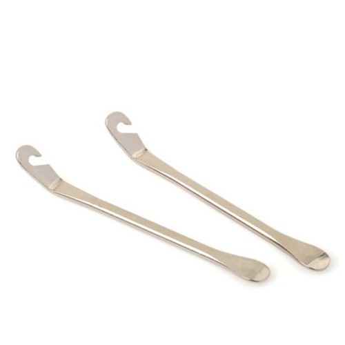 2 Pcs Steel Tire Levers Cycling Bike Metal Pry Bar Stick Opener Repair - Picture 12 of 12