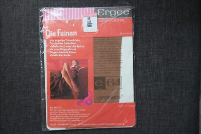 Vintage Ergee Die Feinen Strümpfe Strapsstrümpfe Gr. 10 Palma ergalan Neu