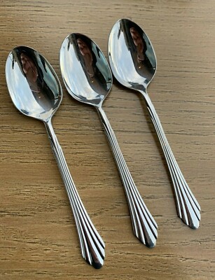 3 Place Spoon Barrington Retroneu 18/8 Stainless Glossy