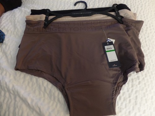 WOMEN'S, PANTIES. TOMMY HIFILGER, MODERN BRIEF STYLE, NEW, 3 PACK, SIZE L - Picture 14 of 14