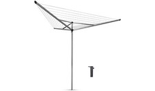 Brabantia Essential 30m 3 Arm Rotary Airer with Ground Tube