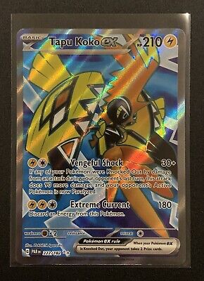 Tapu Koko ex - 222/182 - Full Art Secret Rare