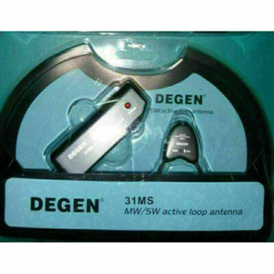 DEGEN DE31MS MW & SW Active Loop Antenna Indoor Active Soft Loop Antenna Kits 1*