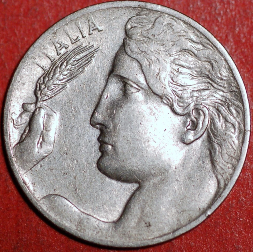 1911 Italy 20 Centesimi Vittorio Emanuele III KM# 44 - Image 2 of 2