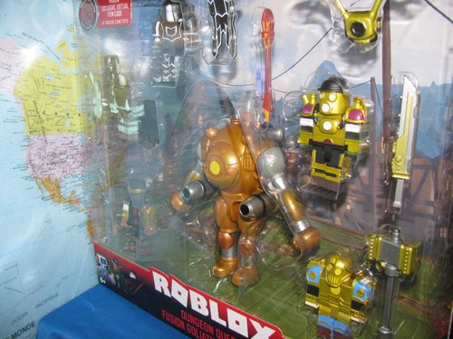 ROBLOX DUNGEON QUEST FUSION GOLIATH THROWDOWN 6 ACTION FIGURES 14 PIECES **NEW** - Picture 8 of 10
