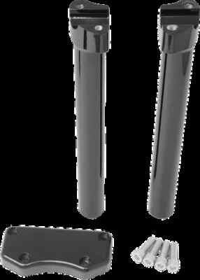 Gloss12in Straight Handlebar Riser Top Clamp Kit Sportster 883 Super Low 11-18