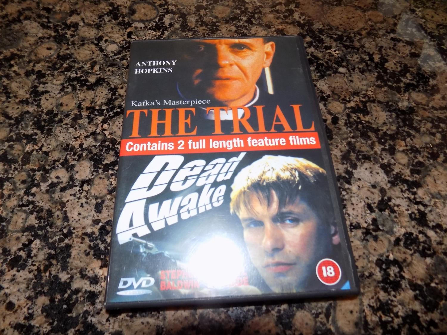 THE TRIAL / DEAD AWAKE DVD FREE SHIPPING