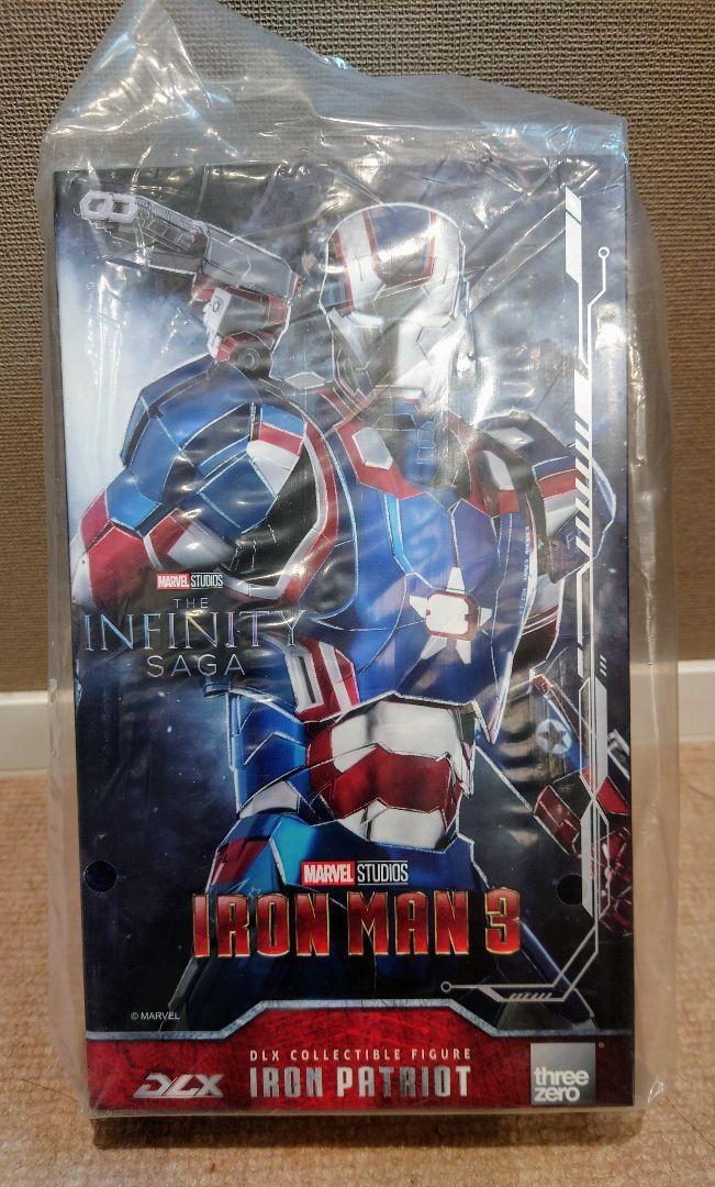 threezero Marvel Iron Man 3 Iron Patriot DLX Collectible Figure