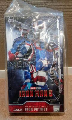 threezero Marvel Iron Man 3 Iron Patriot DLX Collectible Figure threezero Marvel Iron Man 3 Iron Patriot DLX Collectible Figure