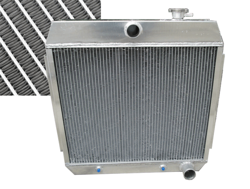 3Row Aluminum Radiator For CHEVY 150/210/Bel Air Small Block V8 1955 1956 1957 - Picture 9 of 9
