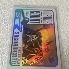 2003/04 Topps Justice of the Court Insert #JC-5 Chris Webber Kings