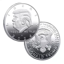 🔥 Rare 2024 US Donald Trump President Silver Eagle Collectible Collection Coin