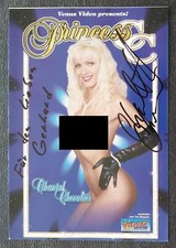 B485 Chantal Chevaliers Model Autogrammkarte original signiert