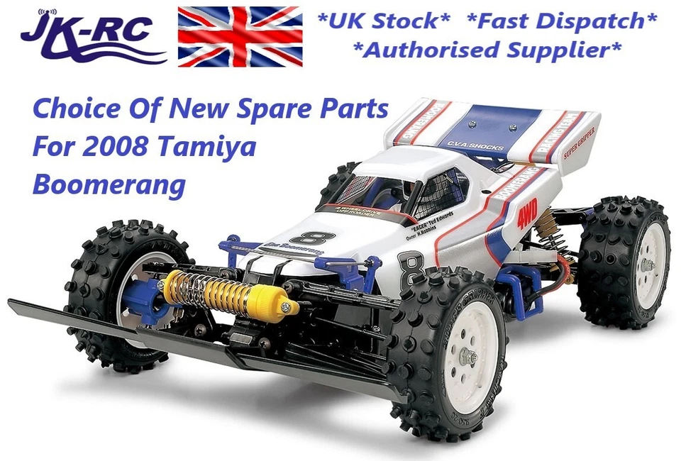 *CHOICE* Of New Genuine Spare Parts For 'Tamiya Boomerang 2008 ' R/C Car