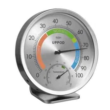 5" Indoor Outdoor Hygrometer/Thermometer, Humidity Gauge Indicator Temperatur...