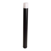 AußEnstehleuchte Wegeleuchte Gartenleuchte Standlampe Metall Schwarz IP44 H 80Cm