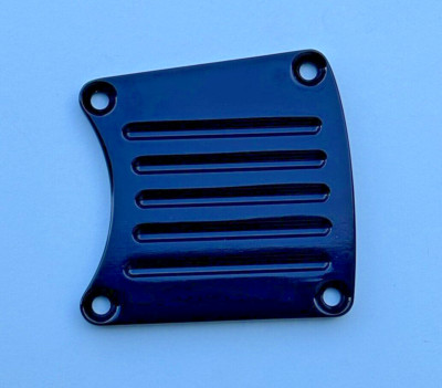 AMMO BELT BLACK PRIMARY INSPECTION COVER 1985-2006 FLT FLHT TOURING FXR HARLEY