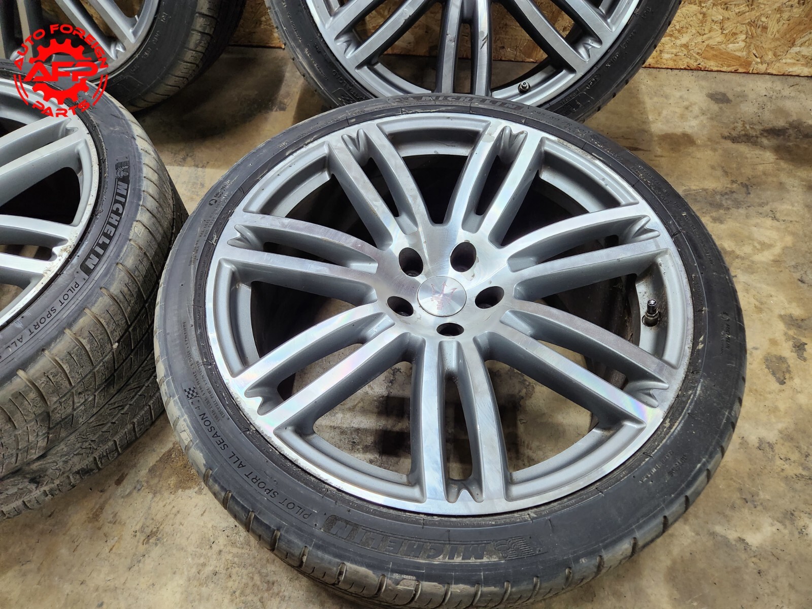 ⭐ 14-21 Maserati Quattro Ghibli GTS 7 Double Spoke Alloy Rim Wheels Set Oem