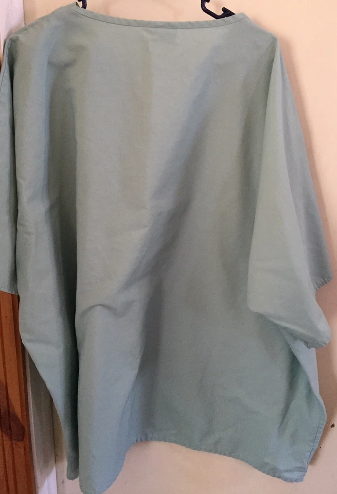 Crest Smock 4x Plus Mens Women’s Green Medical Healthcare Big And Tall 38-40 - Image 3 of 4