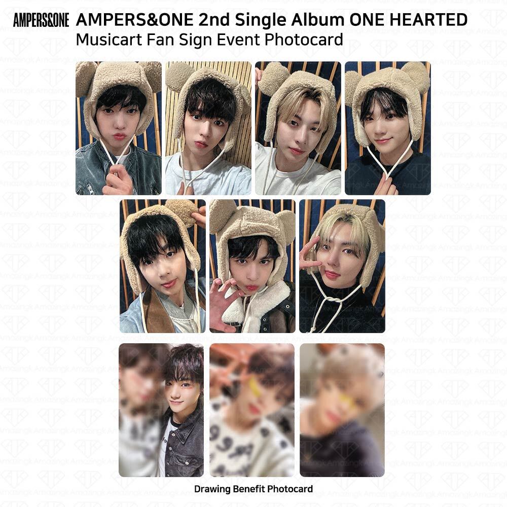 AMPERSANDONE 2nd Single Album ONE HEARTED Musicart Fan Sign Event