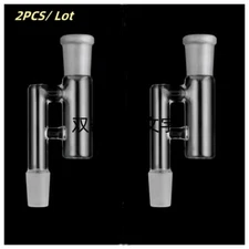 2pcs Glass Reclaim Adapter 14mm Male to 14mm Female Lab Glass