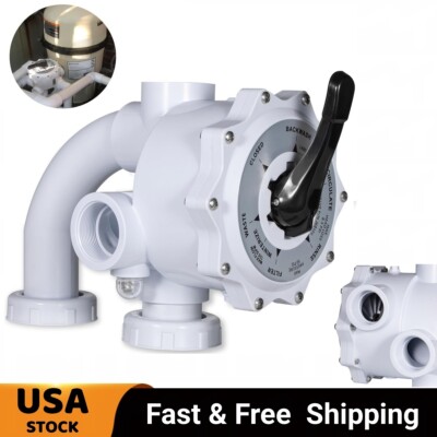For Pentair Triton II Sand & Quad D.E. Filters 261055 Multiport Valve 2 Inch