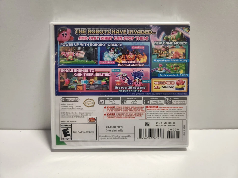 Kirby: Planet Robobot (Nintendo 3DS) BRAND NEW SEALED - Image 2 of 4