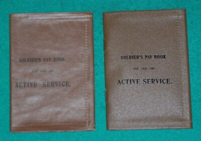 Reproduktion ~ 1906 ~ AB64 ~ Soldatenlohnbuch zur Verwendung im aktiven Dienst