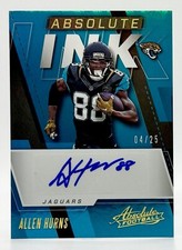 2016 Absolute Absolutely Ink Gold #47 Allen Hurns Auto 4/25 Jacksonville Jaguars