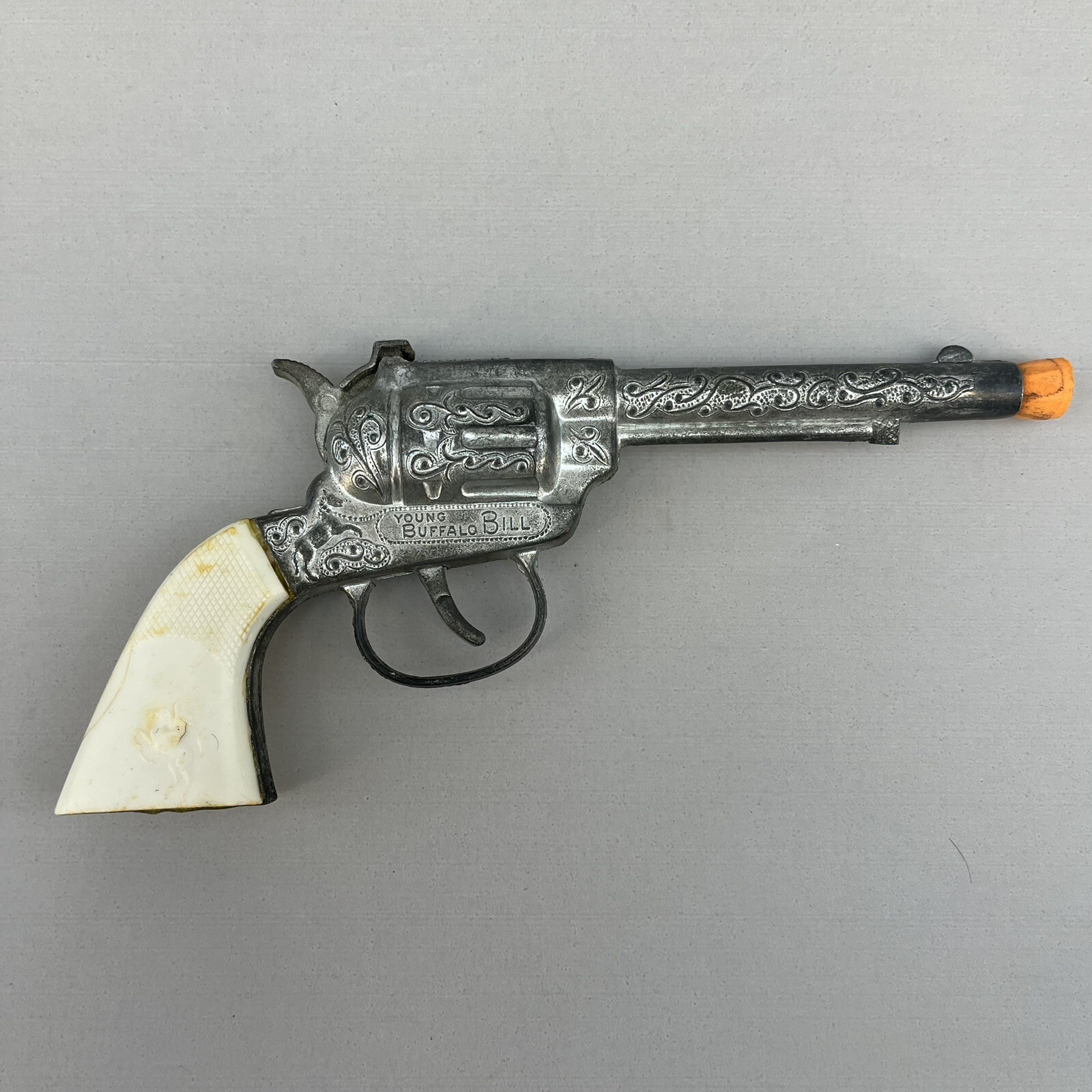 Vintage Halco Young Buffalo Bill Pistol Diecast Metal Toy Cap Gun eBay