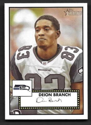 2006 Topps Heritage #94 Deion Branch Seattle Seahawks