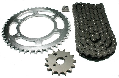 90s〜リングNo.378406 Kawasaki Ninja ZX6 600, 1990-1993, O-Ring Chain & Sprocket Set
