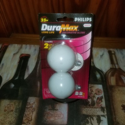 Philips Duramax 25 Watt Decorative Globe. 