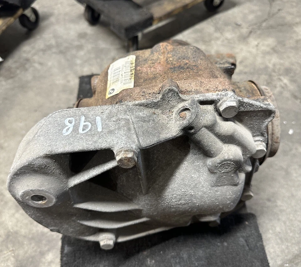 BMW E90 E91 E92 E93 335i 335xi 2007 diferencial trasero portador relación 3,46 OEM Foto 4 de 4