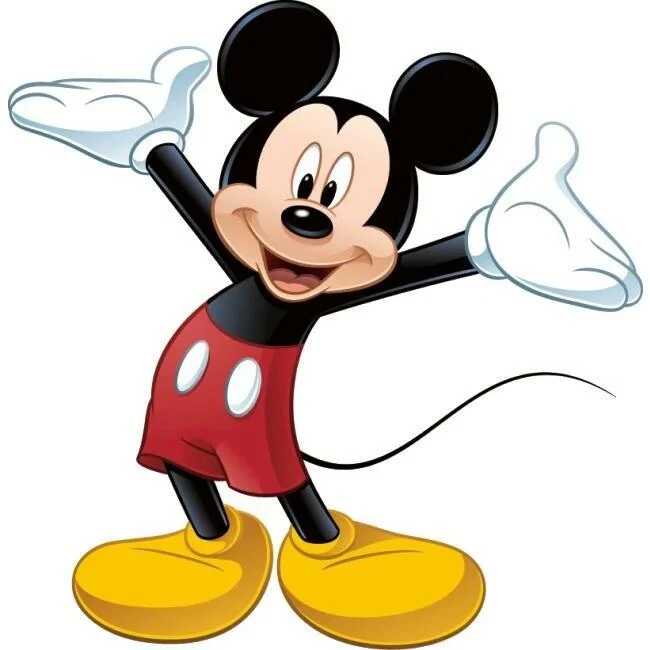 RoomMates Mickey Mouse Peel and Stick Giant Wall Decals - RMK1508GM Made in USA - Image 2 of 4