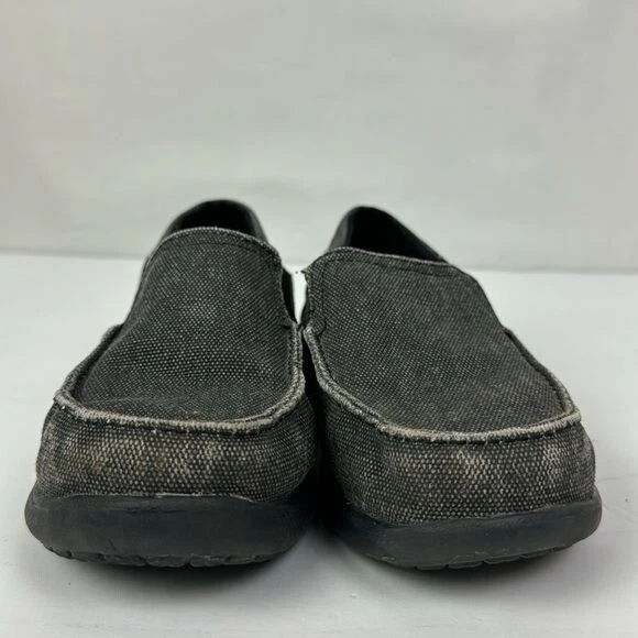 Mocasines Crocs Big Kids Gris Santa Cruz ll Lona Sin Cordones 8.5 Crocs Talla J1 Foto 3 de 4