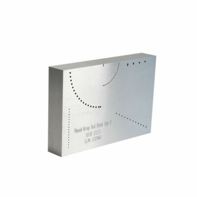 YUSHI ASTM E2491 Phased Array Assessment Block B Type 1018 Steel Inch