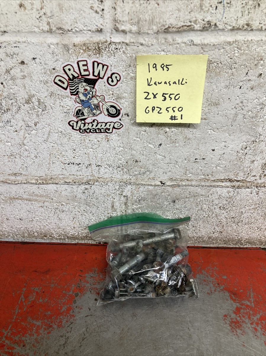 1985 Kawasaki Gpz550 Gpz Zx550a Nuts Bolts Misc Hardware | eBay