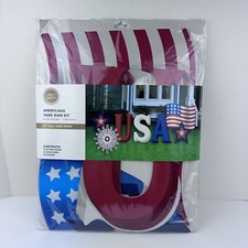 Memorial Day Yard Sign Outdoor Decorations,4Th of July Patriotic Party Yard Sign